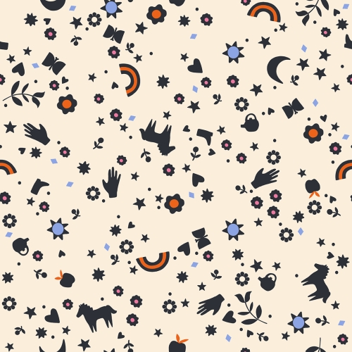 Baumwolle Patchwork -  Alexia Abegg - Ruby Star Society - Meadow Star - Natural Dreamland